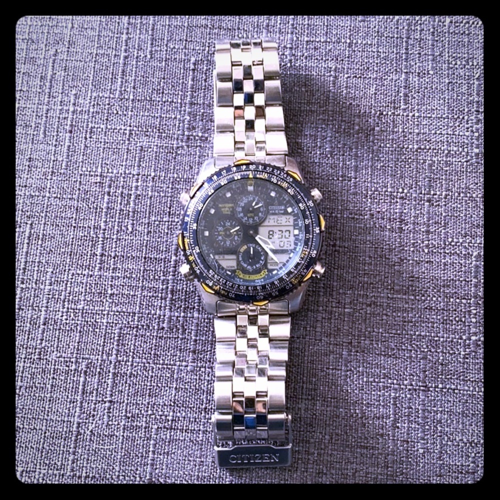 Citizen blue angels Navi hawk